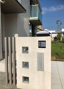 ステンレスプレート表札ピアモ